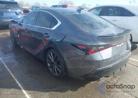 2023 Lexus Is 350 F Sport from USA, damaged, VIN JTHGZ1B26P5063611